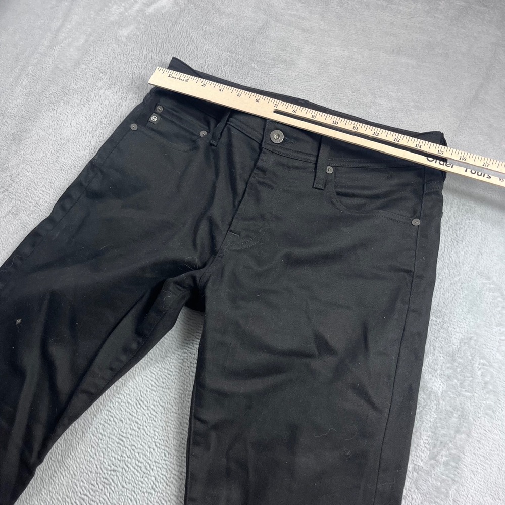 AG Adriano Goldschmied Tellis Modern Slim Black Jeans 30x30 1783DBBFPATM - Picture 5 of 12